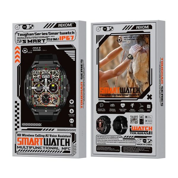 WK WH-03 2.01 inch Smart Watch Supports Bluetooth Calls (Black) - Image 8