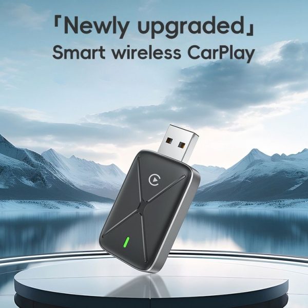 IPhone Car CarPlay Box Wired to Wireless Auto Adapter (Black) - Image 2