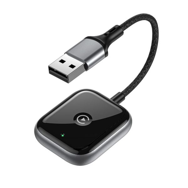 IPhone Car Apple CarPlay Box Wired to Wireless Adapter (Black) - Image 2
