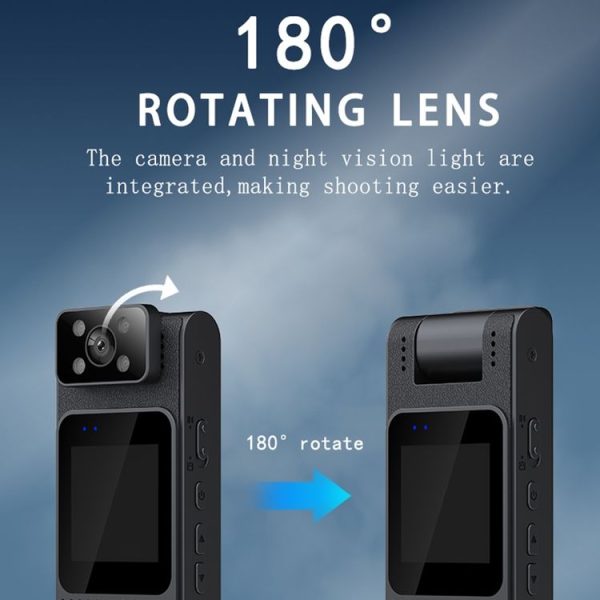L18 180 Degree Rotation Lens High-definition Travel Recorder, Version: 2K WiFi - Image 9