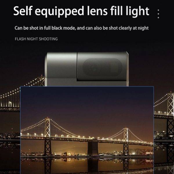 B40 1080P Portable Mini Camera HD Video Recorder Support Night Vision (Silver) - Image 10