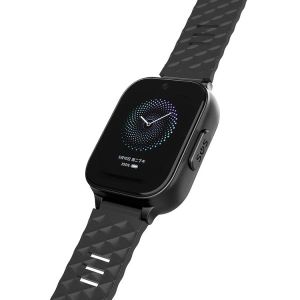 RF-V52-A 1.85 inch Screen GPS Smart Tracker WatchBand Support SOS Call / Health Monitoring For Asia / Europe / Africa / Australia (Black) - Image 2