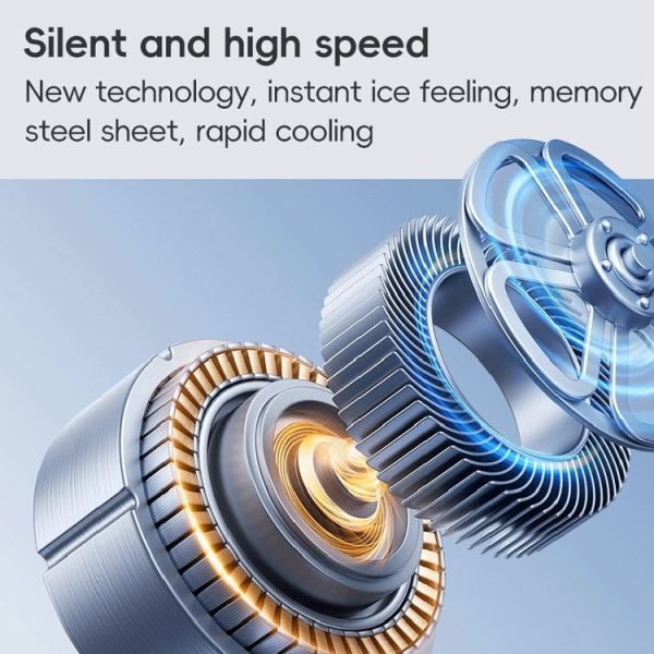 WEKOME WT-F26 Colorfon Series Neckband Fan (White) - Image 6