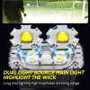 KXK-1086 Multifunctional Mini Work Light Rotation Headlight (Transparent) - Image 10
