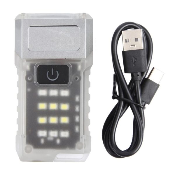 KXK-1086 Multifunctional Mini Work Light Rotation Headlight (Transparent) - Image 4