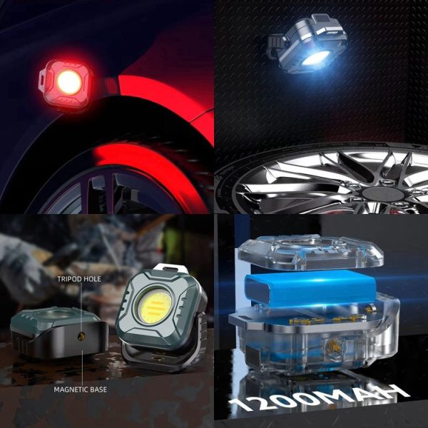 KXK-986 Multifunctional Mini Work Light 500LM with Holder (Black) - Image 11