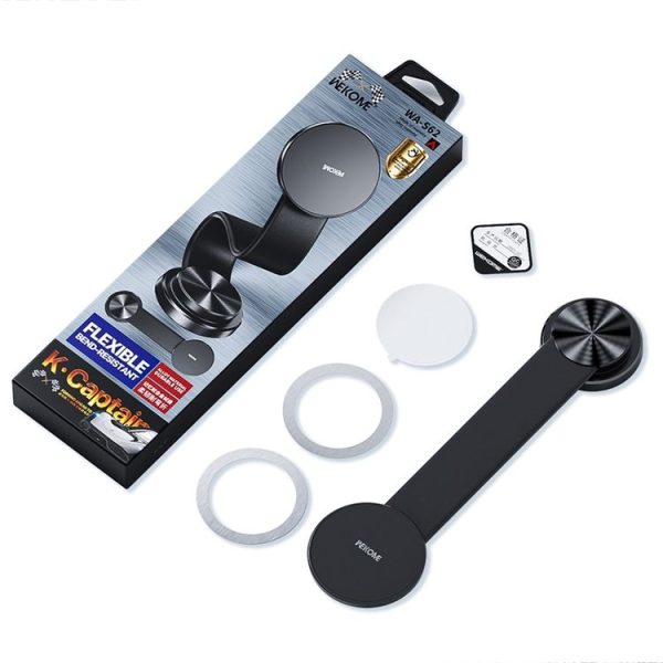 WEKOME WA-S62 K-Captain Maglev Folding Car Holder (Black) - Image 8
