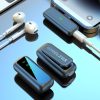 SX6 1 TX + 2 RX Lavalier Wireless Microphone with Digital Display Charging Box, Specification: Type-C (Black) - Image 5