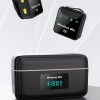 SX23 1 TX + 2 RX Lavalier Wireless Microphone with Digital Charging Box (Type-C) - Image 3