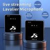 SX85 1 TX + 1 RX Square Smart Noise Reduction Lavalier Wireless Microphone (Type-C) - Image 3