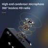 SX85 1 TX + 1 RX Square Smart Noise Reduction Lavalier Wireless Microphone (Type-C) - Image 4