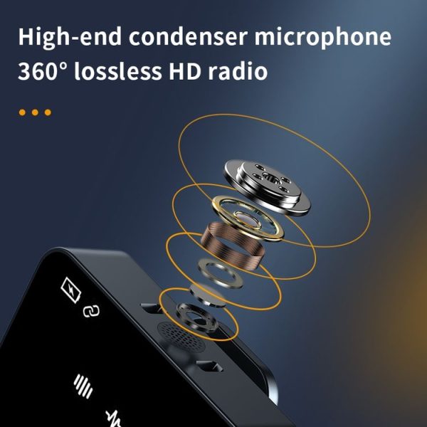 SX85 1 TX + 1 RX Square Smart Noise Reduction Lavalier Wireless Microphone (Type-C) - Image 4