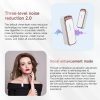 SX88 1 TX + 2 RX Smart Noise Reduction Lavalier Wireless Microphone, Specification: Type-C (Rose Gold) - Image 6