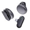 SX19 1 TX + 2 RX Smart Noise Reduction Lavalier Wireless Microphone (Type-C)