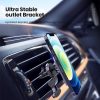 CW12 15W Max QI Standard Magnetic Wireless Charging Car Holder (Black) - Image 3