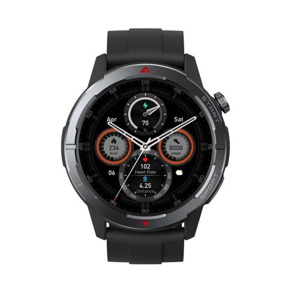Zeblaze Stratos 3 Ultra 1.43 inch Screen Rugged Outdoor Sports GPS Smart Watch (Space Black) - Image 2