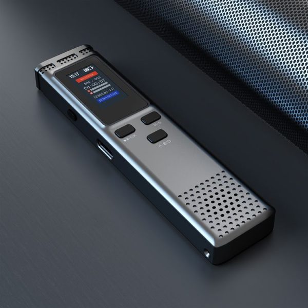 S2 Smart Noise Reduction Convenient Voice Recorder, Capacity: 8GB (Black) - Image 2