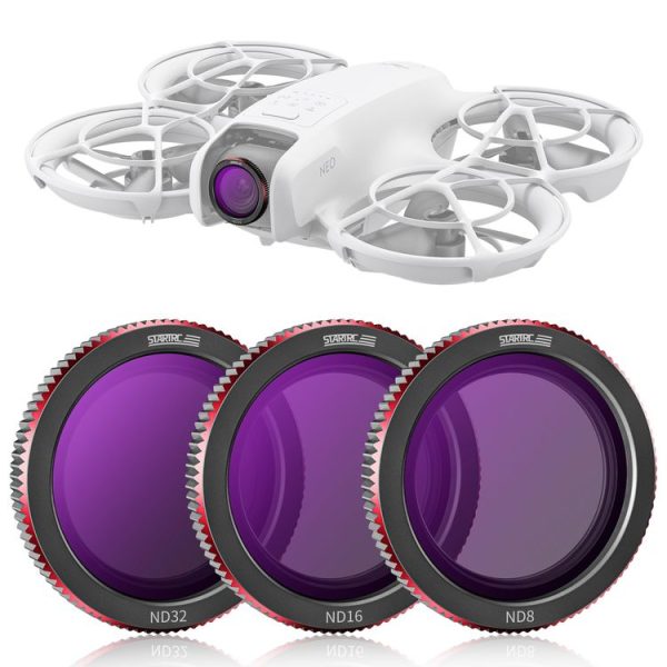 DJI Neo STARTRC Drone Lens Filter, Lens: 3 in 1 ND8 / 16 / 32