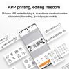 Original Xiaomi Mijia Portable Label Printer Set (White) - Image 4