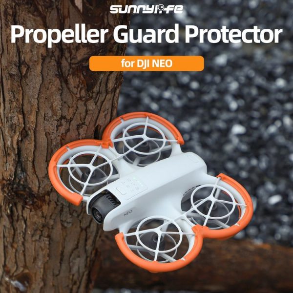 DJI Neo Sunnylife Propeller Protective Guard Anti-collision Ring Cover (Black) - Image 3
