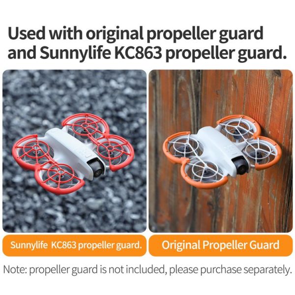 DJI Neo Sunnylife Propeller Protective Guard Anti-collision Ring Cover (Black) - Image 6