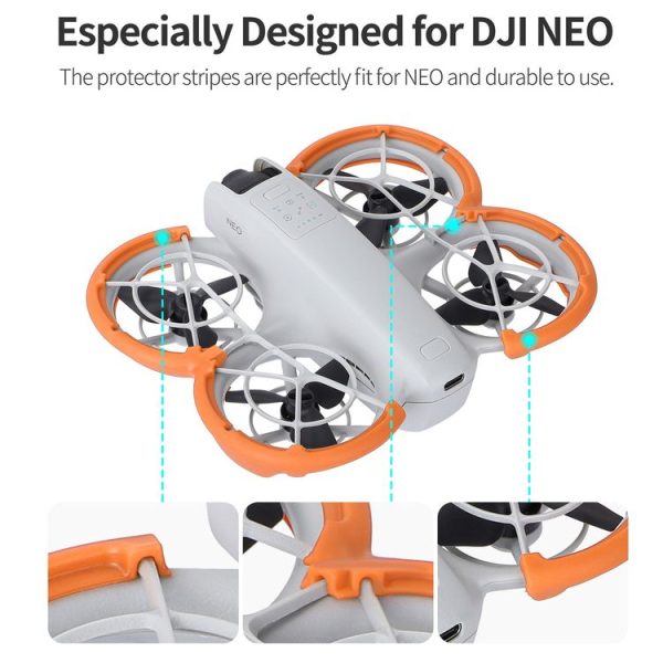 DJI Neo Sunnylife Propeller Protective Guard Anti-collision Ring Cover (Black) - Image 8