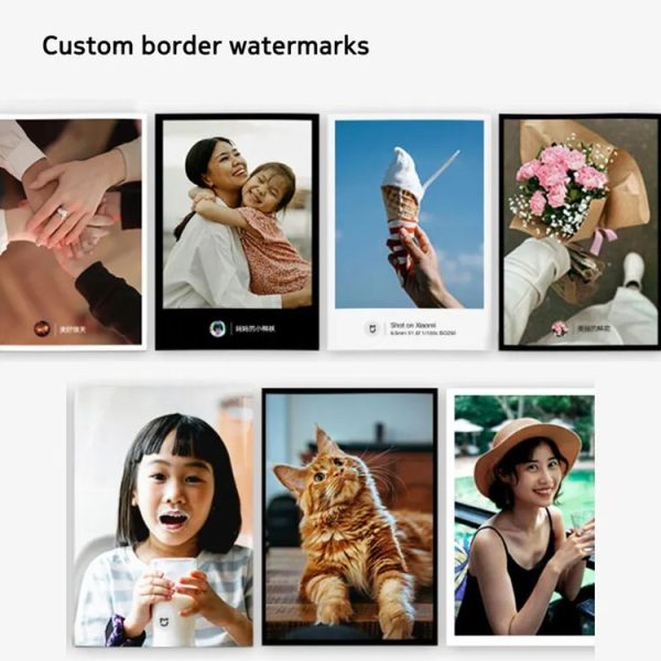 Original Xiaomi Mijia 1S Portable Pocket Photo Printer (White) - Image 6