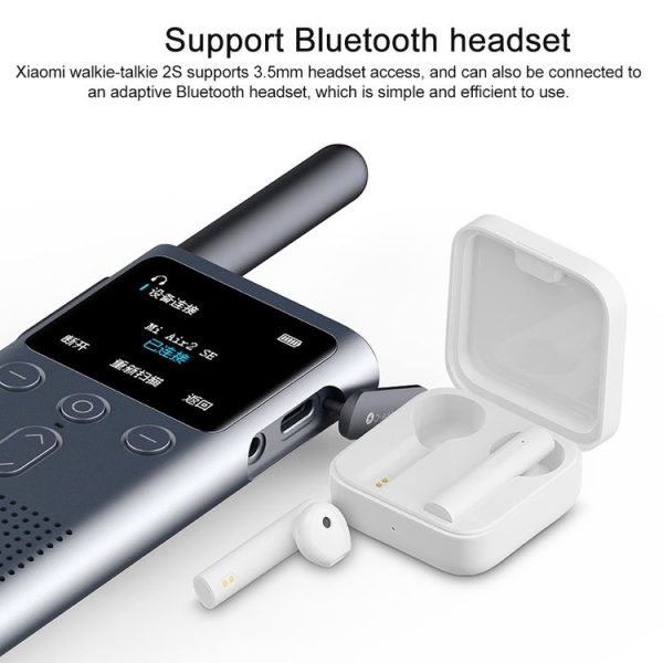 Original Xiaomi Walkie Talkie 2S (Dark Grey) - Image 3