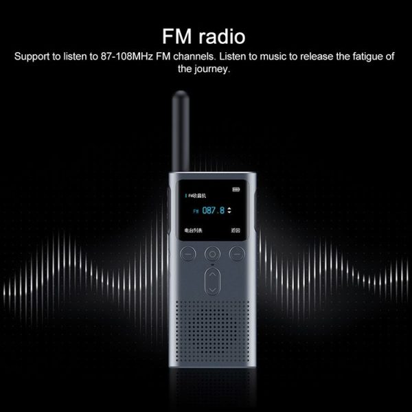 Original Xiaomi Walkie Talkie 2S (Dark Grey) - Image 6