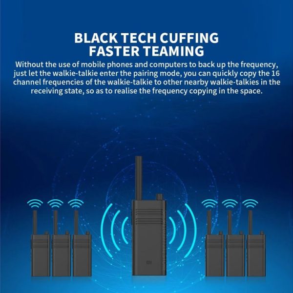 Original Xiaomi Walkie Talkie Lite (Black) - Image 5