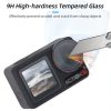 DJI Osmo Action 5 Pro Sunnylife 3 in 1 Lens Protector Front and Rear Screen Tempered Glass Films, Quantity: 1 + 1 + 1 Sets - Image 3