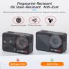 DJI Osmo Action 5 Pro Sunnylife 3 in 1 Lens Protector Front and Rear Screen Tempered Glass Films, Quantity: 1 + 1 + 1 Sets - Image 6