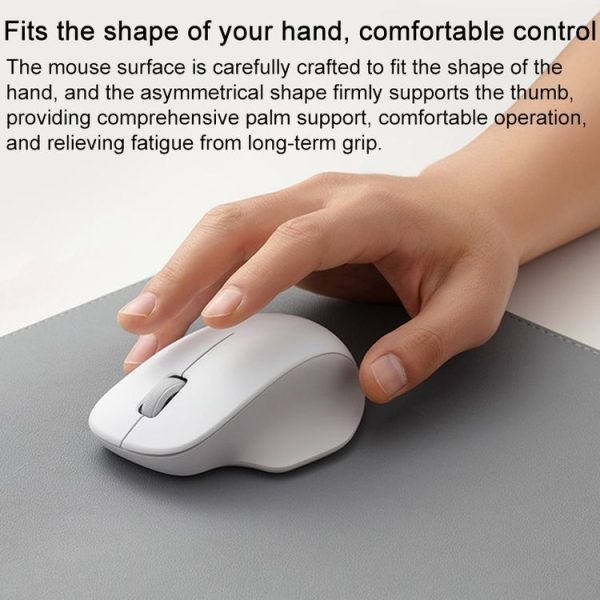 Original Xiaomi XMWXSB04YM 2.4GHz Portable Wireless Mouse Comfort Edition (Black) - Image 2