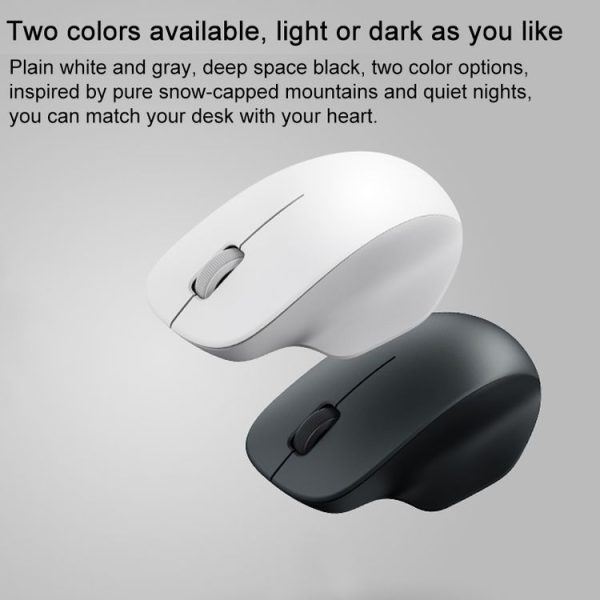 Original Xiaomi XMWXSB04YM 2.4GHz Portable Wireless Mouse Comfort Edition (Black) - Image 5