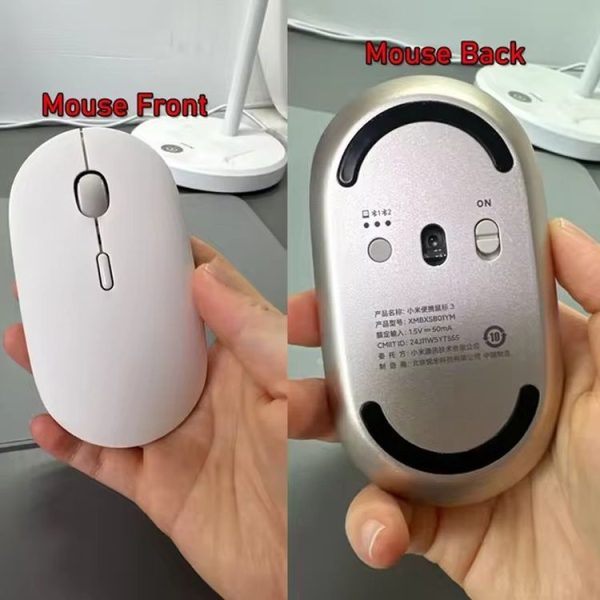 Original Xiaomi XMBXSB01YM Bluetooth Dual Mode Silent Portable Mouse 3 (Black) - Image 10
