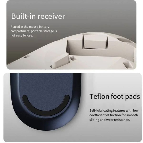 Original Xiaomi XMBXSB01YM Bluetooth Dual Mode Silent Portable Mouse 3 (Black) - Image 8