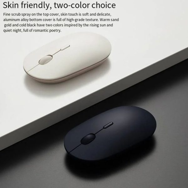 Original Xiaomi XMBXSB01YM Bluetooth Dual Mode Silent Portable Mouse 3 (Black) - Image 9