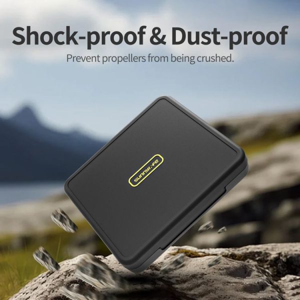 DJI Neo Sunnylife NEO Propellers Case Storage Mini Travel Case Box (Black) - Image 5