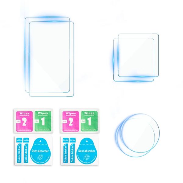 DJI Osmo Action 5 Pro STARTRC 3 in 1 Lens Protector Front and Rear Screen Tempered Glass Films (2 Sets) - Image 6