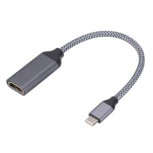 Type-C to HDMI 4K HD Projection Conversion Cable (Grey)
