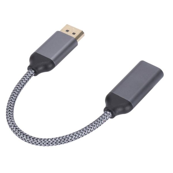 DP to HDMI 4K HD Projection Conversion Cable (Grey) - Image 3