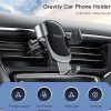 Yesido C122 Car Air Outlet Gravity Clamp Arm Mobile Phone Holder (Black) - Image 2