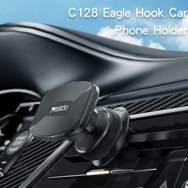 Yesido C128 Car Air Outlet Magnetic Phone Holder (Black) - Image 2