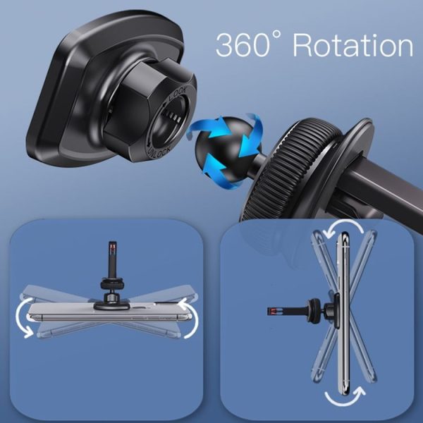 Yesido C128 Car Air Outlet Magnetic Phone Holder (Black) - Image 4