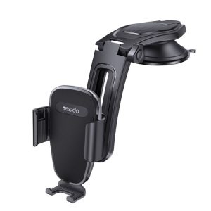Yesido C130 Car Dashboard Suction Cup Type Mobile Phone Holder (Black)