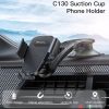 Yesido C130 Car Dashboard Suction Cup Type Mobile Phone Holder (Black) - Image 2