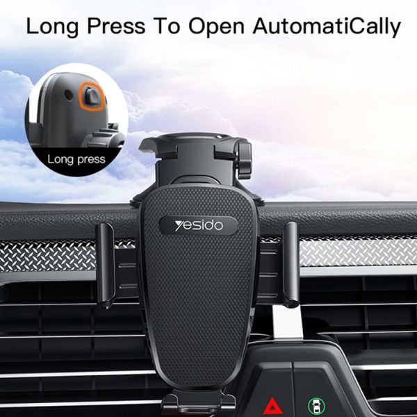Yesido C130 Car Dashboard Suction Cup Type Mobile Phone Holder (Black) - Image 6