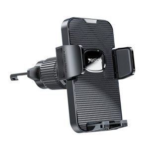 Yesido C136 Car Air Vent Automatic Clip Mobile Phone Holder (Black)
