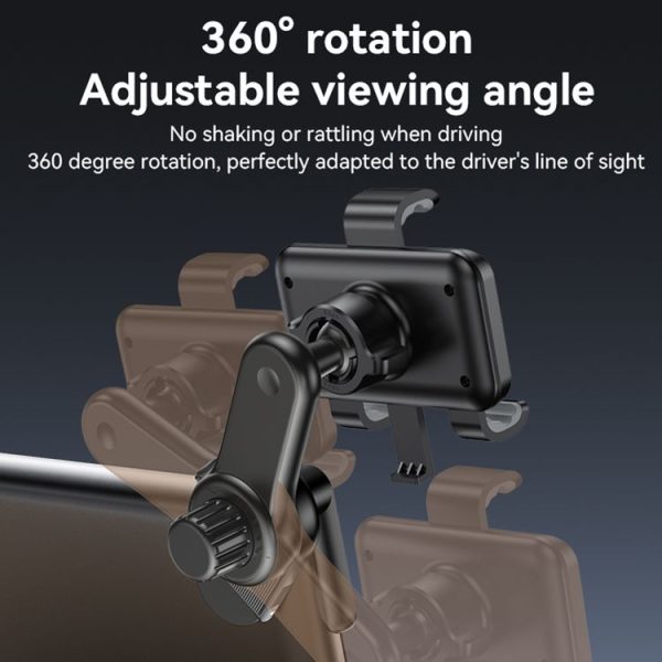 Yesido C250 Phone Clamp Holder For Car Floating Screen (Black) - Image 3