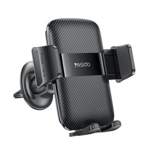 Yesido C251 Car Air Outlet Gravity Clamp Mobile Phone Holder (Black)